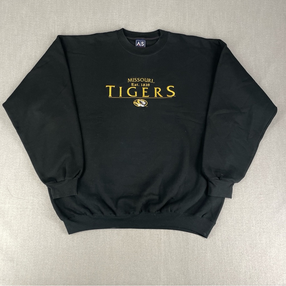 Black Missouri Tigers Sweatshirt